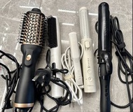多款頭髮造型器 (風筒梳、直髮夾、捲髮棒)