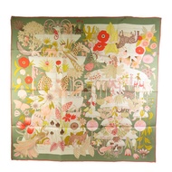 HERMES 絲質Scarf 90X90絲巾