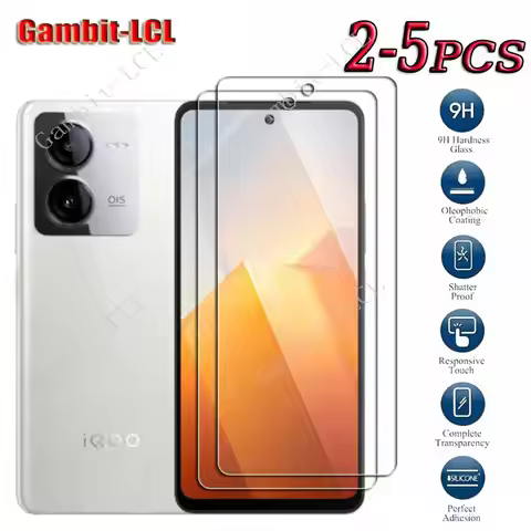 9H HD Original Tempered Glass For Vivo iQOO Z8 6.64" VivoiQOOZ8 iQOOZ8 Z7x Z8X V2314A Screen Protect
