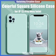 【With Logo】Soft Silicone Velvet Phone Case for iPhone 12Mini 12 Pro Max 12Pro Luxury Shockproof Back Cover