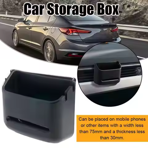 Universally Car Storage Box For Coin Card Phone Holder Auto Interior Sundries Bracket Soft PVC Car O
