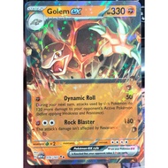 [KW2 Pokemon] [EN] Golem ex card - 076/165 - Ultra Rare