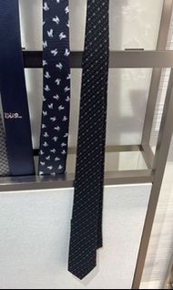 英國outlet 英國代購 Christian Dior Nano CD Icon Tie
Black Gray White Silk 男士領呔 領呔 男裝領呔 黑色 禮物 聖誕禮物 生日禮物 升職禮