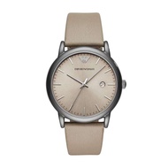 [Powermatic] Emporio Armani Ar11116 Luigi Dress Leather Strap Grey Dial Men'S Watch