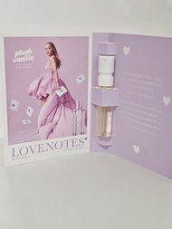 Ariana Grande ✅ ️ LOVENOTES Plush Vanilla Perfume love notes sample 1.5ml eau de parfum edp 正版女士香水, 