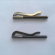 Money Clip/Penjepit Uang Dompet Kulit Money Clip Spring Bar