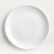 Coupe plate White ceramic showplate plate 14" 16"/