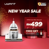 UWANT M700 Dust Mite Vacuum｜18,000Pa Suction, Infrared Heat, UVC Sterilization, Dual-Cup Design for 