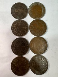 1901、1903-1905、1923-1926年香港1仙/1分硬幣