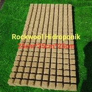 Agricultural rockwool soilless growing medium Soilless rockwool nutrient seedling blocks