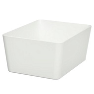 (IK) KUGGIS Box, white, 13x18x8 cm