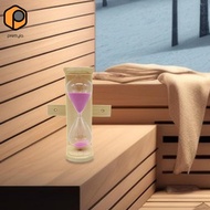 prettyia Sauna Hourglass, 15 Minutes, Heat-Resistant Hourglass, Versatile Time Management, Rotating 
