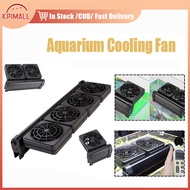 1/2/4 Fan US Plug MIni Aquarium Fan Cooling System Mute Water Chiller Marine Aquarium Accessories