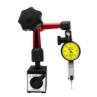 ที่วางฐานแม่เหล็กแบบยืดหยุ่นสีแดง Universal Magnetic Base Holder Stand Tool Dial Indicator Base