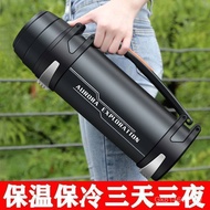 304 Thermos Water Bottle Large Capacity Thermos Water Bottle Hot Water Bottle Stainless Steel Househ