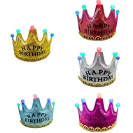 Happy Birthday LED Crown