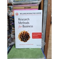 Research methods for business. sixth edition. used book