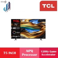 TCL 75" 4K UHD Google TV with Wide Color Gamut MEMC T-Screen 75P755