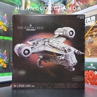 [Starwars] Razor Crest 87025 Spaceship assembly toy | 75331 The Razor Crest