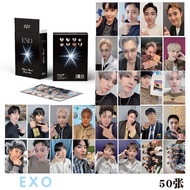 EXO Small Card Korea Kpop Fashion Ins Popular Fb Trend Small Card Lomo Card Collectible Cards Album 