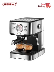 SALE HiBREW Coffee Machine Cafetera 20 Bar Espresso inox Semi Automatic Expresso Cappuccino Hot Wate