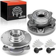 Frankberg 2x Wheel Hub Wheel Bearing Kit Front Axle Compatible with 100 443 444 100 4A C4 100 Avant 