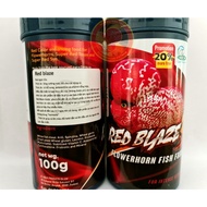 Cz20 Red Blaze Arhat Fish Food, Bran Pellets to Increase Head Color, Box of 120g. Thai products