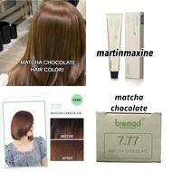 Bremod hair color 7.77 Matcha Chocolate