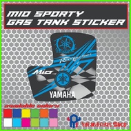 ❆ ☏ mio sporty gas tank sticker printed laminated