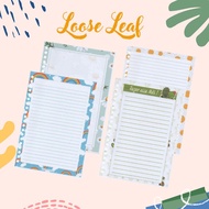 AESTHETIC BINDER CONTENTS B5 | LOOSE LEAF B5 | B5 BINDER REFILL | AESTHETIC AESTHETIC