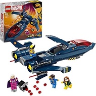 LEGO Super Heroes Marvel X-Men X-Jet Buildable Toy Plane Model Kit 76281 (359 Pieces)