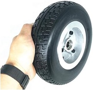 Scooter Replacement Wheels Electric Scooter Tires,8-inch Pneumatic Tires,2.50-4 Explosion-proof Solid Tires,Non-slip Wear-resistant Tires,Suitable for Elderly Scooters/Tricycle(Inflatable)