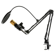 Taffware BM900 built-in Sound Card Microphone + Arm Stand + Pop Filter