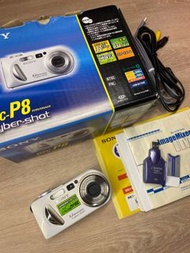 新淨 全套 日本產 Sony DSC-P8 CCD 數碼相機
