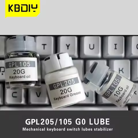 KBDiy Switches Lube Grease Oil GPL105/205 DIY Mechanical Keyboard Keycaps Switch Stabilizer Lubrican