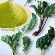 Superfood Green Powder Organic BORONG 1KG Green with Kale Celery Avocado, Alfalfa, Cucumber, Sage, Broccoli, Wheatgrass