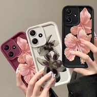 Oil Painting Pink Lily Flower Casing For Oneplus 12 15 13 11 13T 8T 12R 11R 10R OnePlus Nord 5 4 3 2
