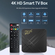 กล่องทีวี กล่องแอนดรอยbox 2023 กล่องทีวีดิจิตอล android box D9 PRO(5G)4k Android TV Box 8GB 128G HD