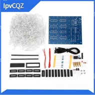 3D Led Cube Light DIY Kit 3D8 8x8x8 3MM 3D Squared DIY Kit 4.5-5.5V LED Cube PCB Board