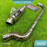 Exhaust GL Open PNP EX5/LAGENDA FI 115/W110/WAVE110/KRISS110/SRL115FI/WAVE125/SYM110/EGO S/LC135/Y15