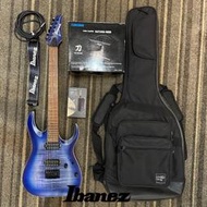 【又昇樂器】嚴選二手 Ibanez RGA42FM BLF 入門 電吉他 音箱 套組