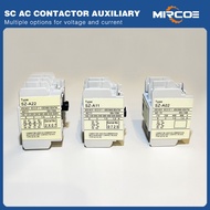 SZ-A02 SZ-A11 SZ-A22 auxiliary contact group SC series AC contactor auxiliary contact