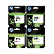 HP 905XL 原廠高容量墨水盒套裝 (黑色 T6M17AA+黃色 T6M13AA+洋紅T6M09AA+綻藍 T6M05AA)  組合優惠$860