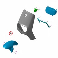 100% ORIGINAL YADEA E8S PRO FRONT FENDER // 60101-D0E8 100% ORIGINAL YADEA E8S