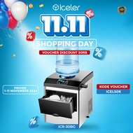 Iceler Mesin Es Batu Kristal Ice Maker 30kg/24 Jam Terbaik