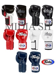 นวมชกมวย นวมซ้อม Fairtex Boxing Gloves BGV5 Super Sparring Gloves - Locked Thumb ขนาด Size 10oz, 12oz, 14oz, 16oz Genuine leather หนังแท้ (Unisex Boxing Gloves)