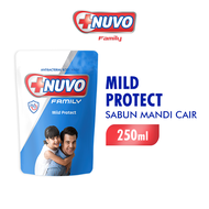 NUVO Sabun Mandi Cair Mild Protect Pouch 250ML