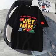 [ATVN - 04] size 8-87kg - I am a Vietnamese T-shirt for Unisex men and women, loose fit, soft and co