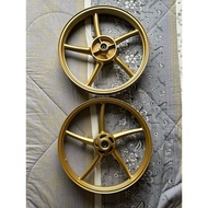 Raider 150 RCB Mags (RB5 Spokes) GOLD / BLACK