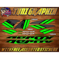 Aerox 155 v1 (Stock Decals 001) GREEN